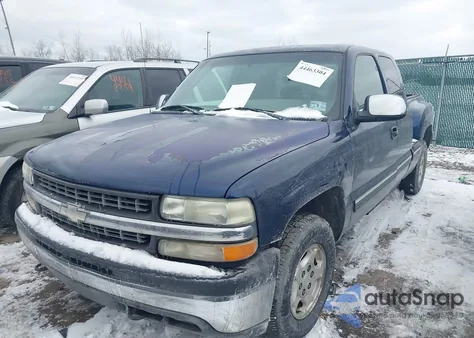 2000 Chevrolet Silverado 1500 Ls from USA, damaged, VIN 2GCEK19T4Y1148798